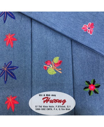 BST VẢI DENIM THÊU